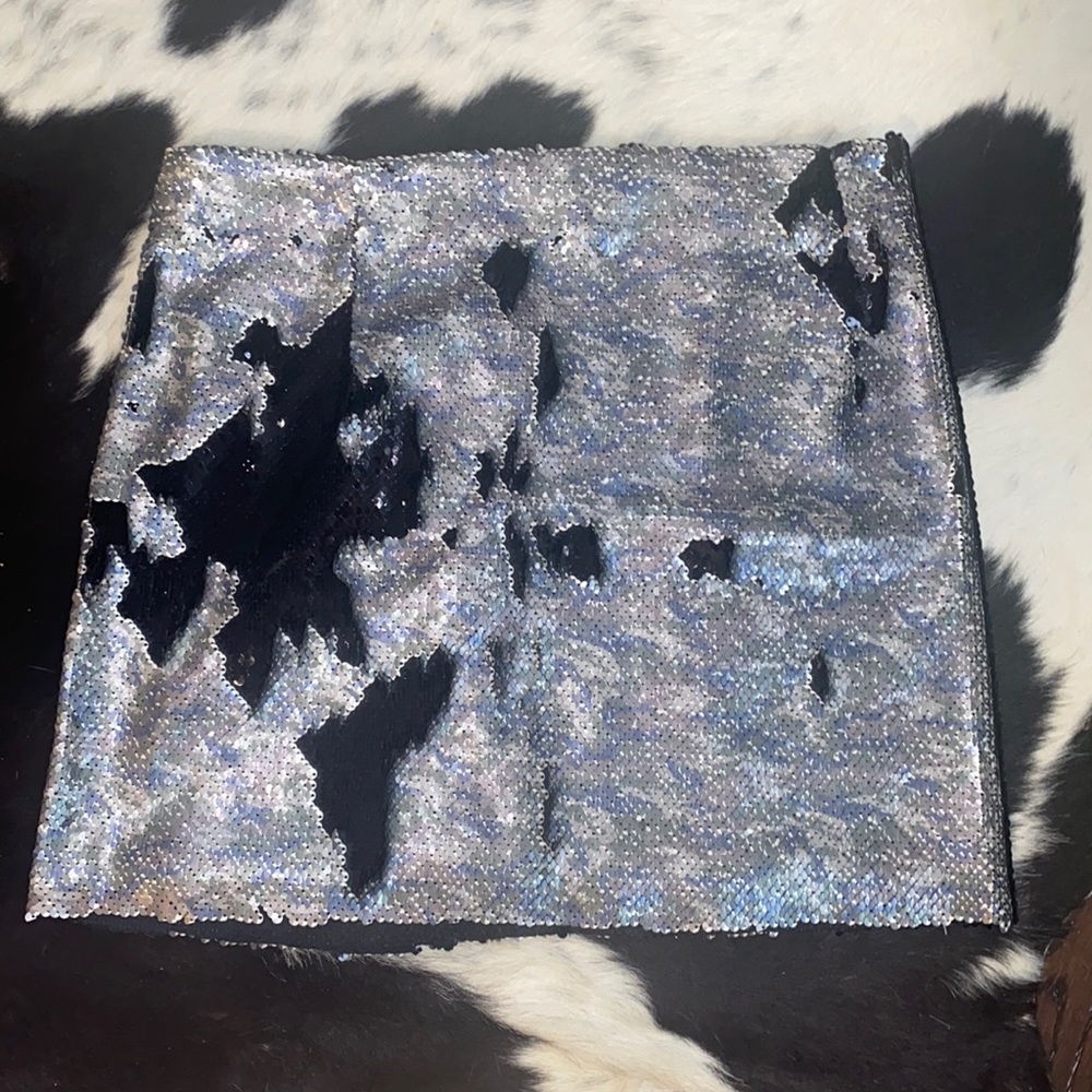 Free People Sequin Skirt